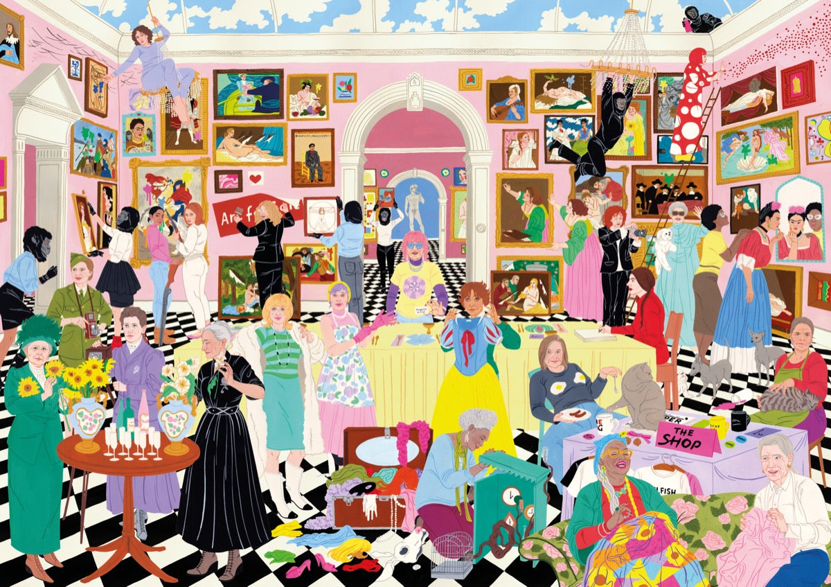 The Great Feminist Art Party - A 1000 Piece Puzzle